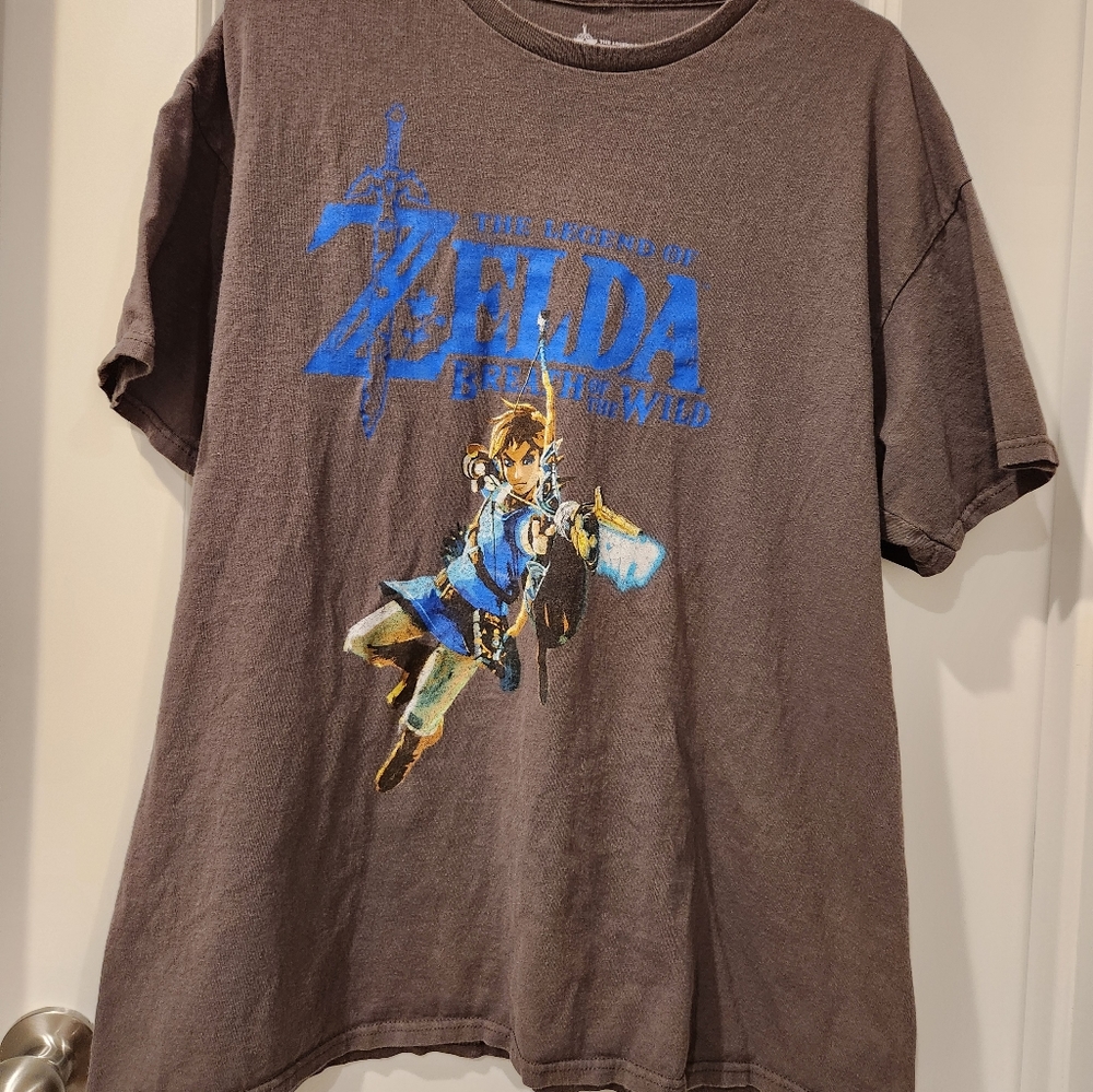 The Legend of Zelda gray tshirt. Size XL.
